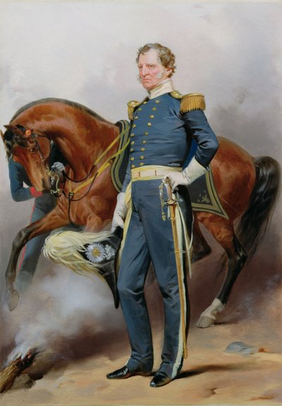 Winfield Scott (1786-1866), c.1850 da Alonzo Chappel